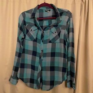 Blue flannel